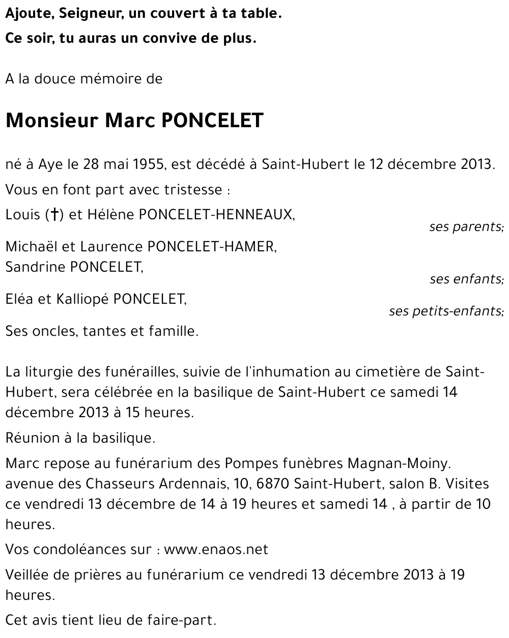 Marc PONCELET
