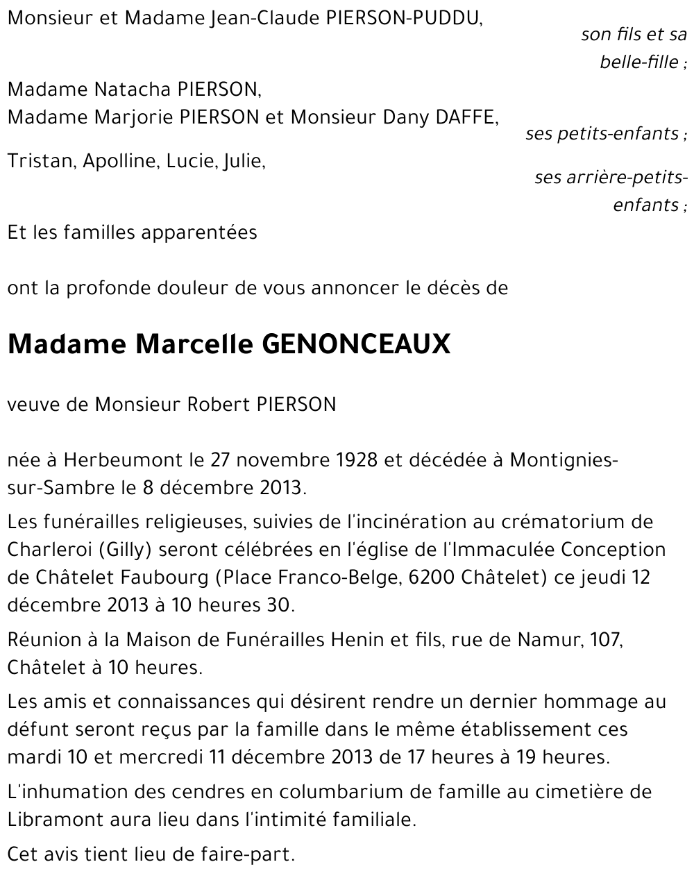 Marcelle GENONCEAUX
