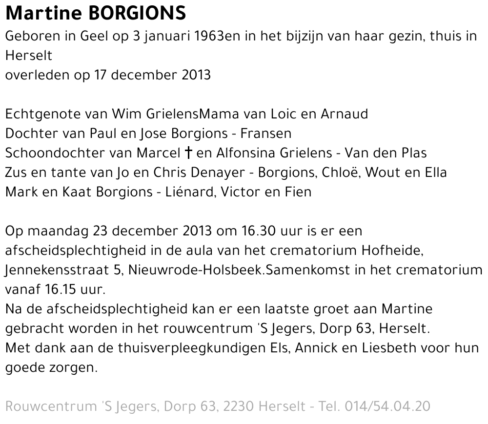 Martine Borgions