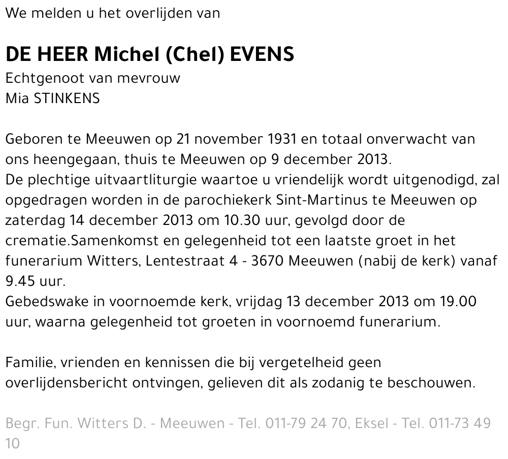 Michel Evens