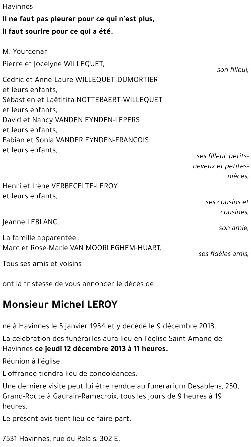 Michel LEROY
