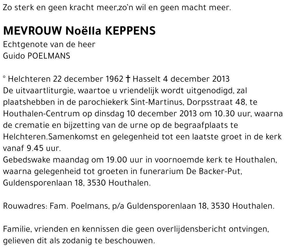 Noëlla KEPPENS