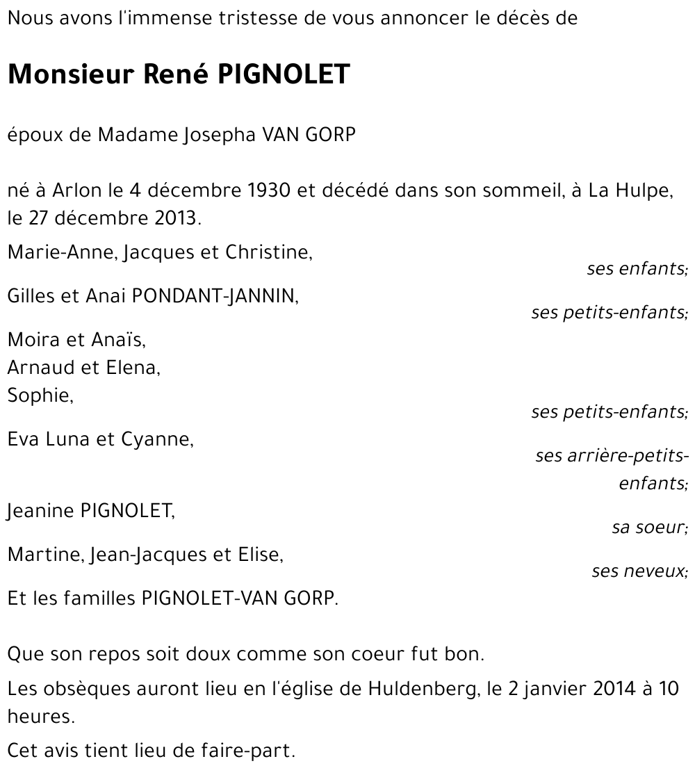 René PIGNOLET