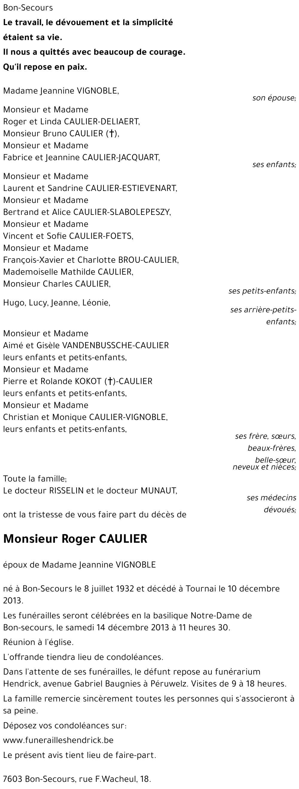 Roger CAULIER