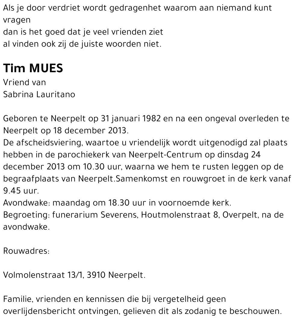 Tim Mues