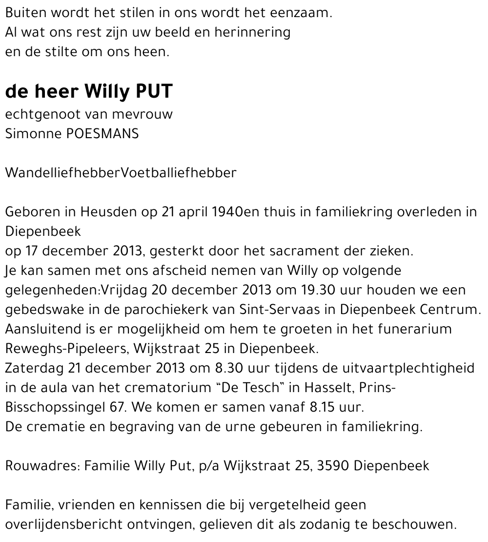 Willy Put