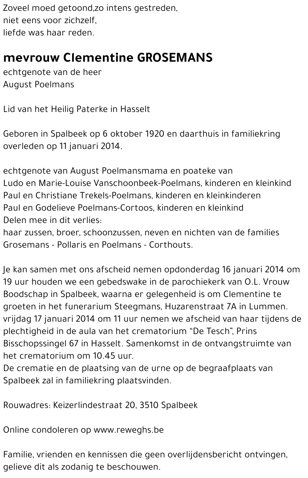 Clementine Grosemans