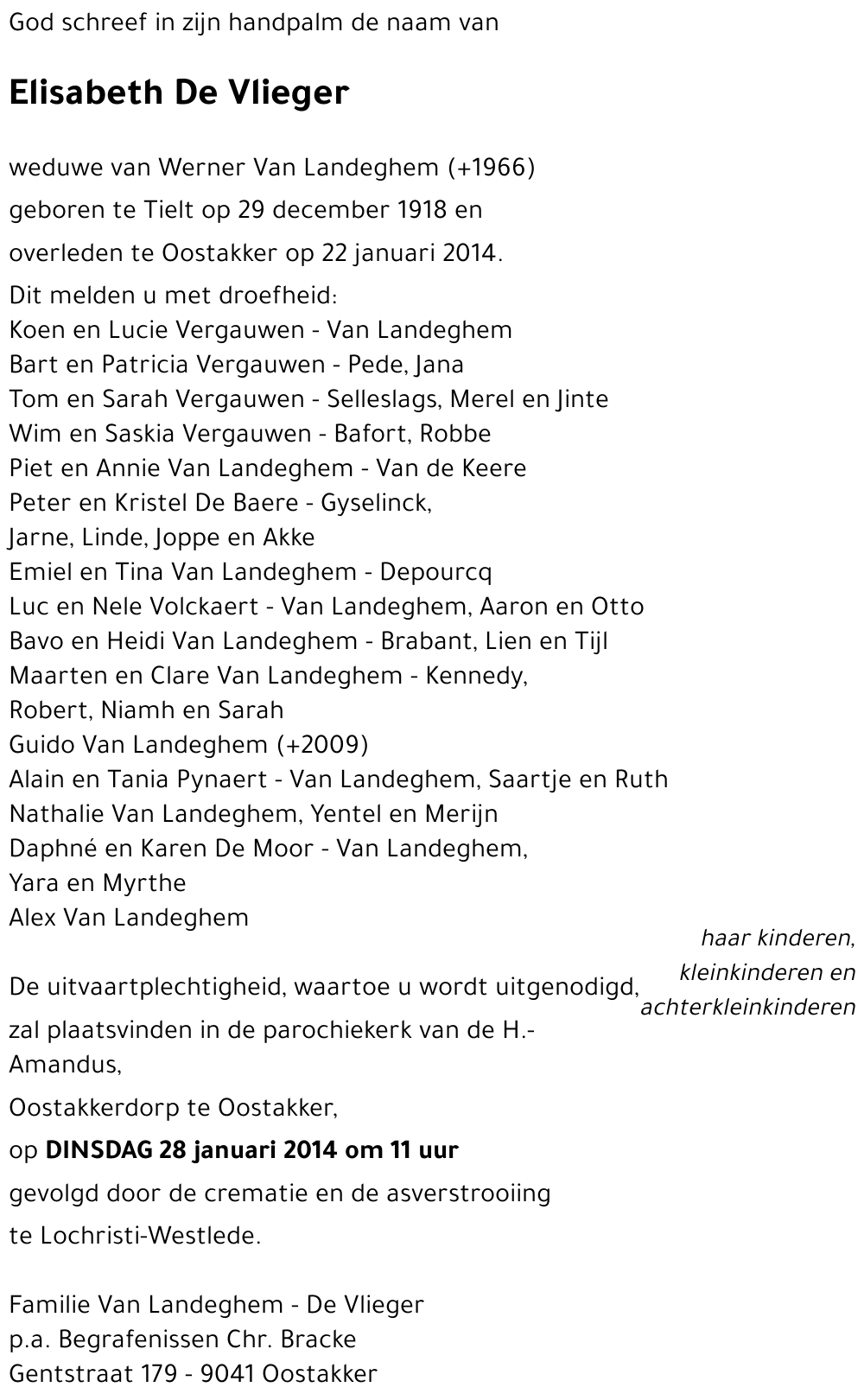 Elisabeth De Vlieger