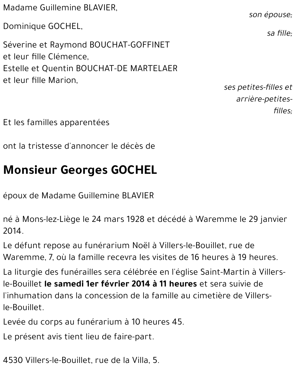 Georges GOCHEL