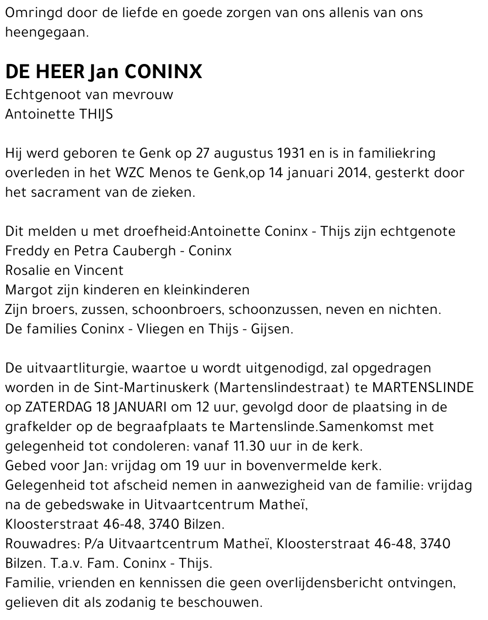 Jan CONINX