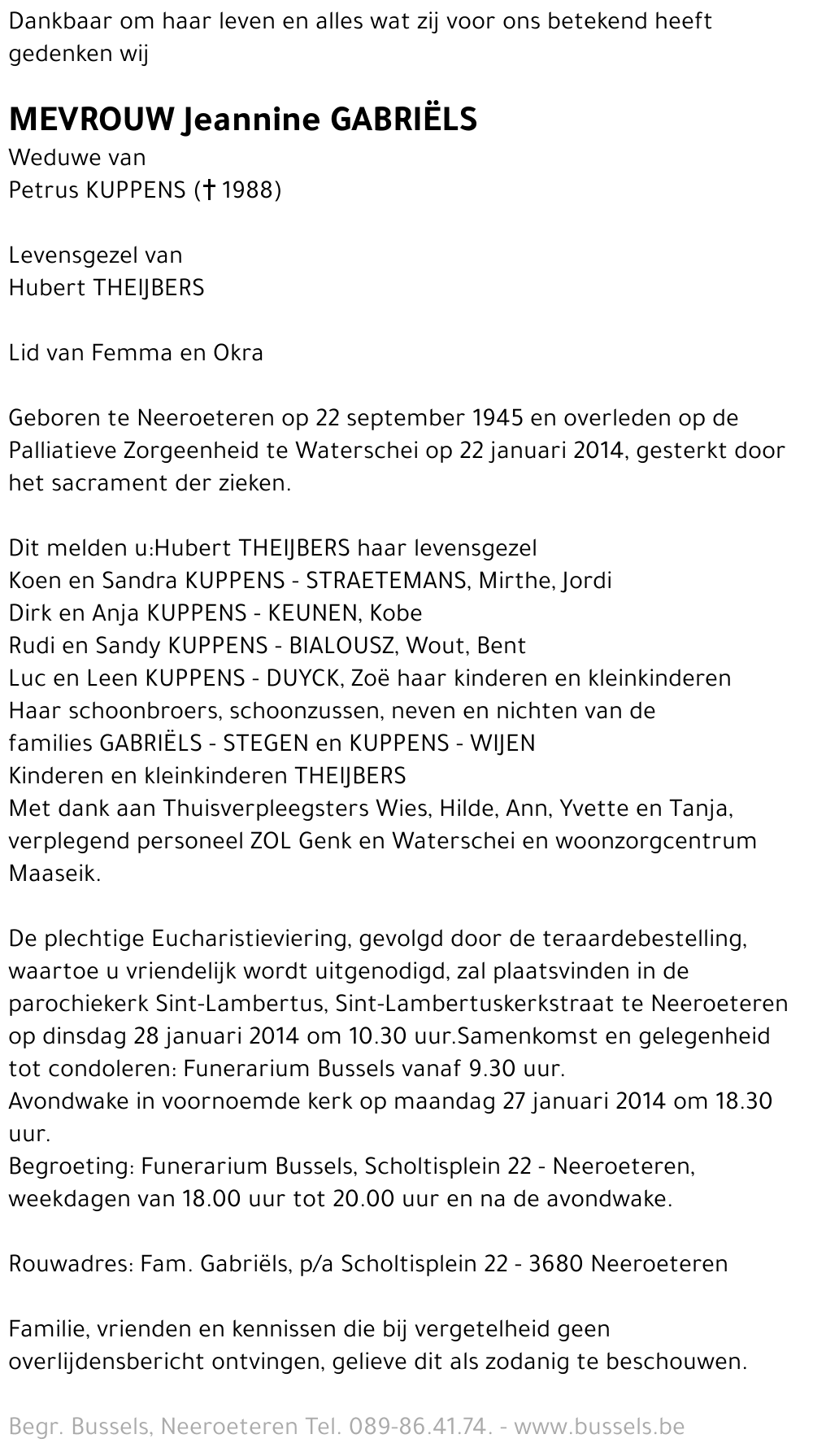 Jeannine GABRIËLS
