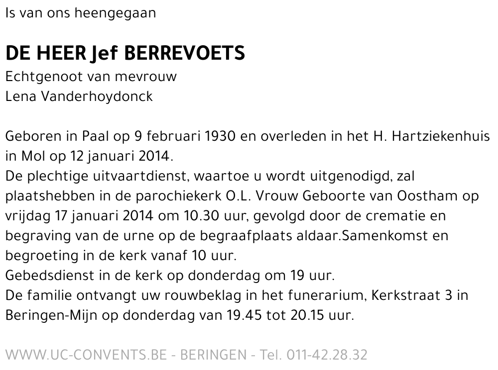 Jef Berrevoets