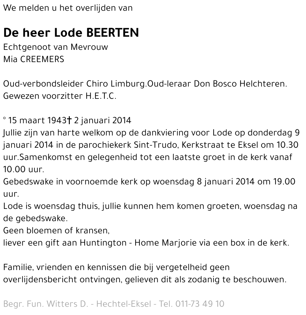 Lode Beerten