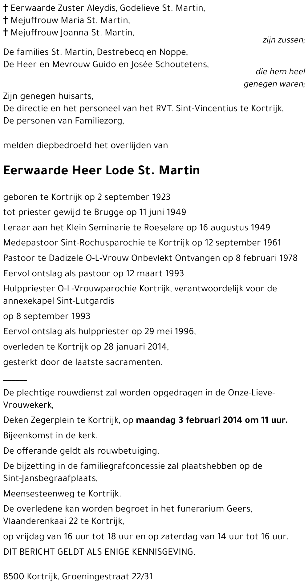 Lode St. Martin