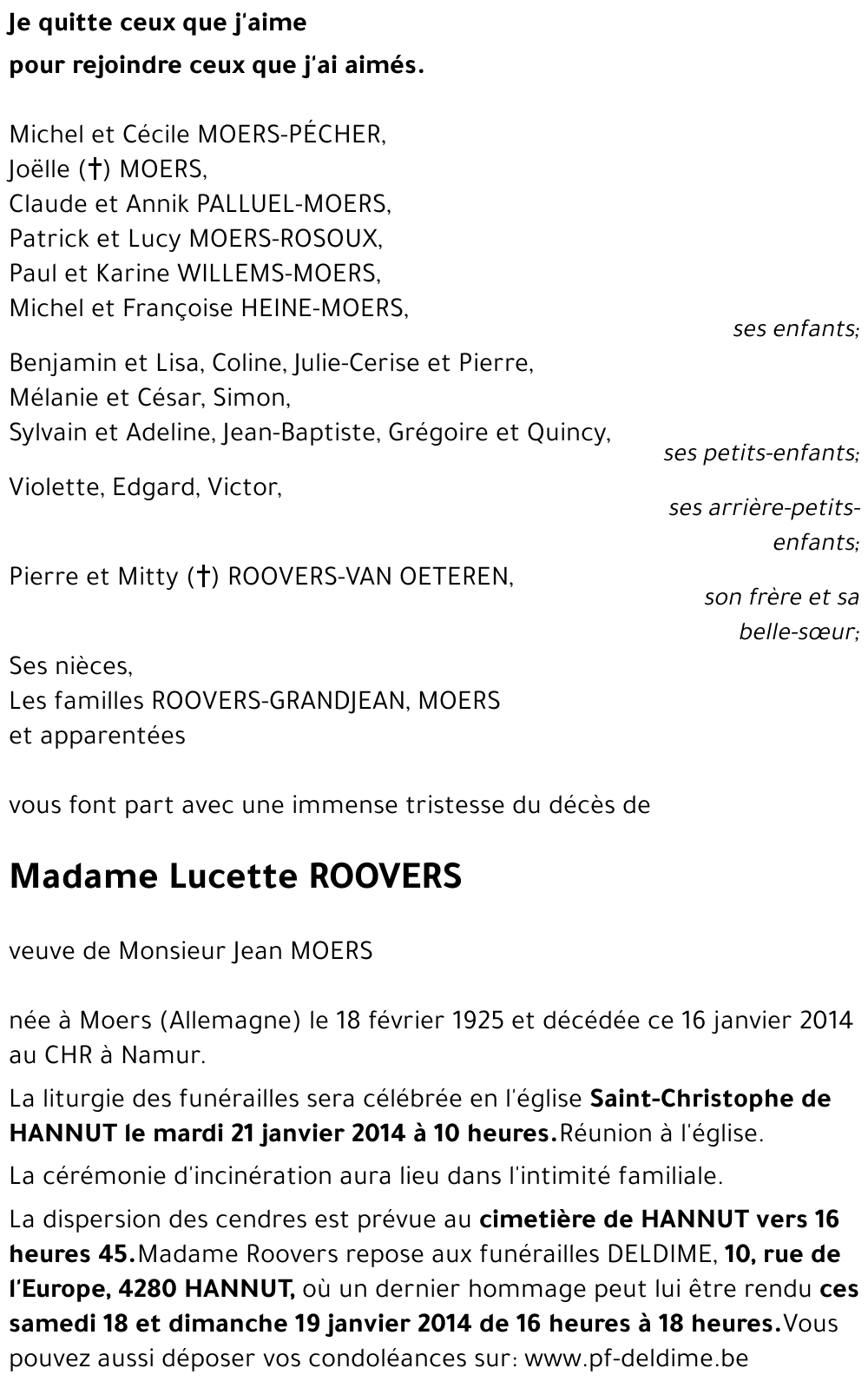 Lucette ROOVERS