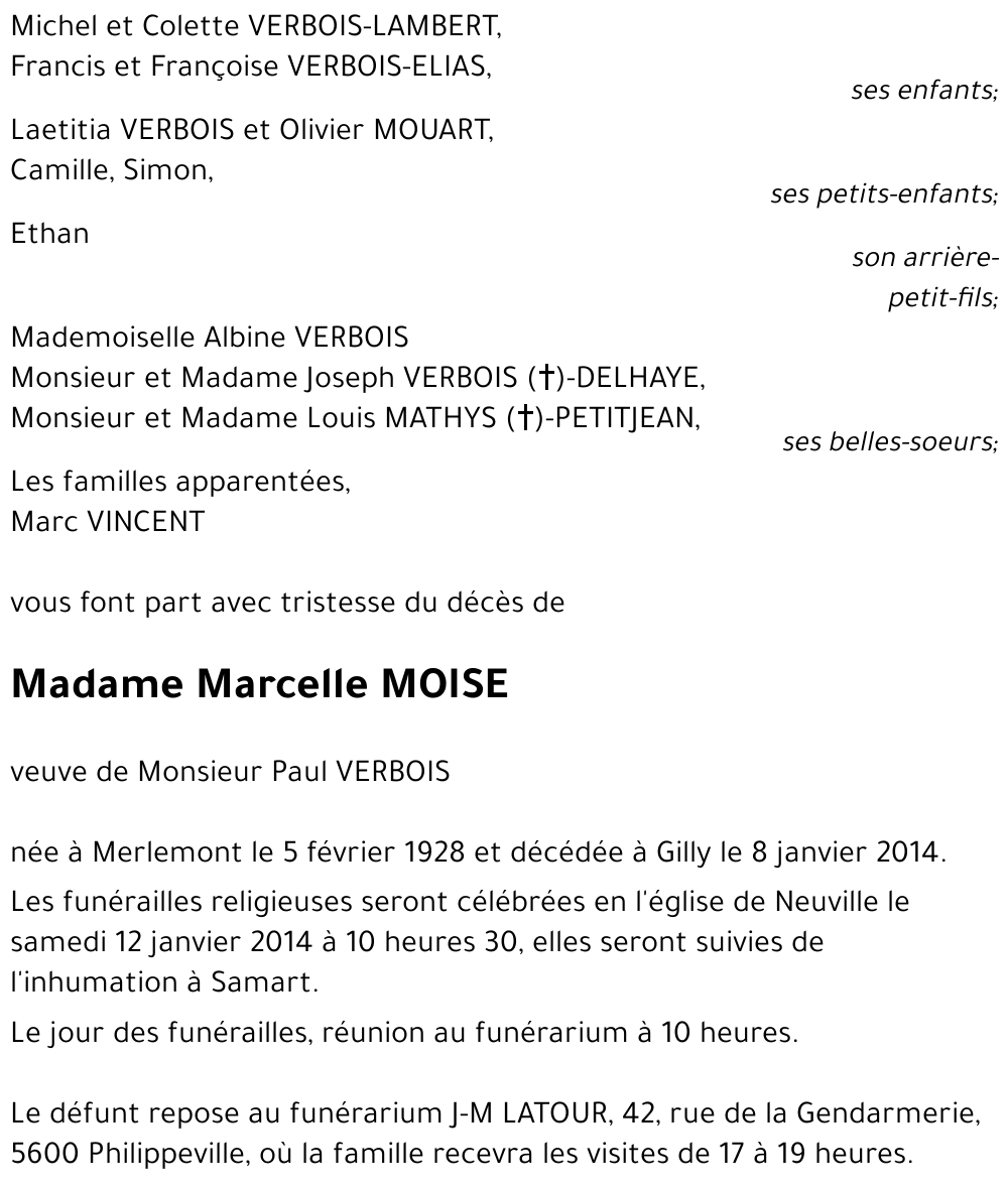 Marcelle MOISE