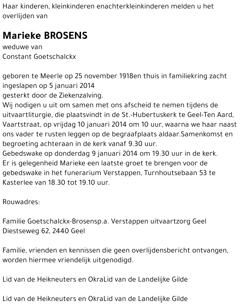 Marieke Brosens