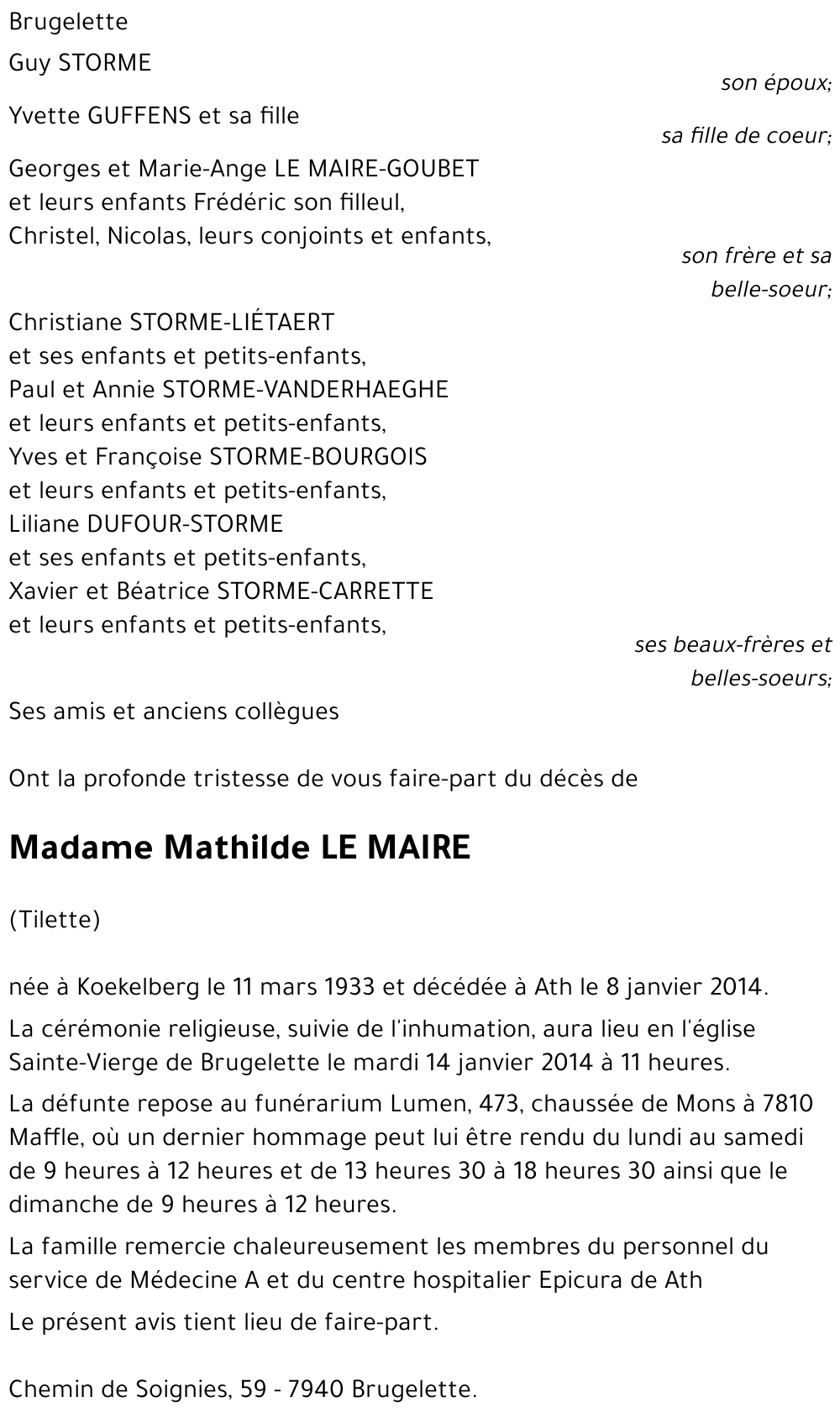 Mathilde LE MAIRE