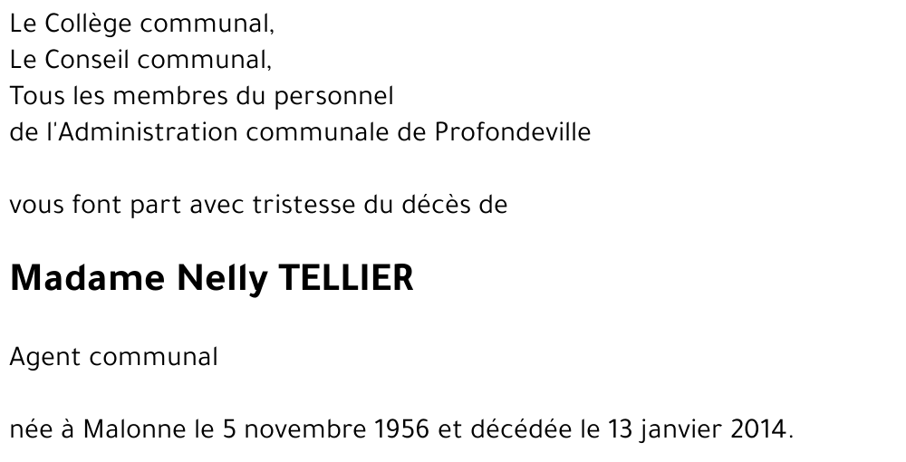 Nelly TELLIER
