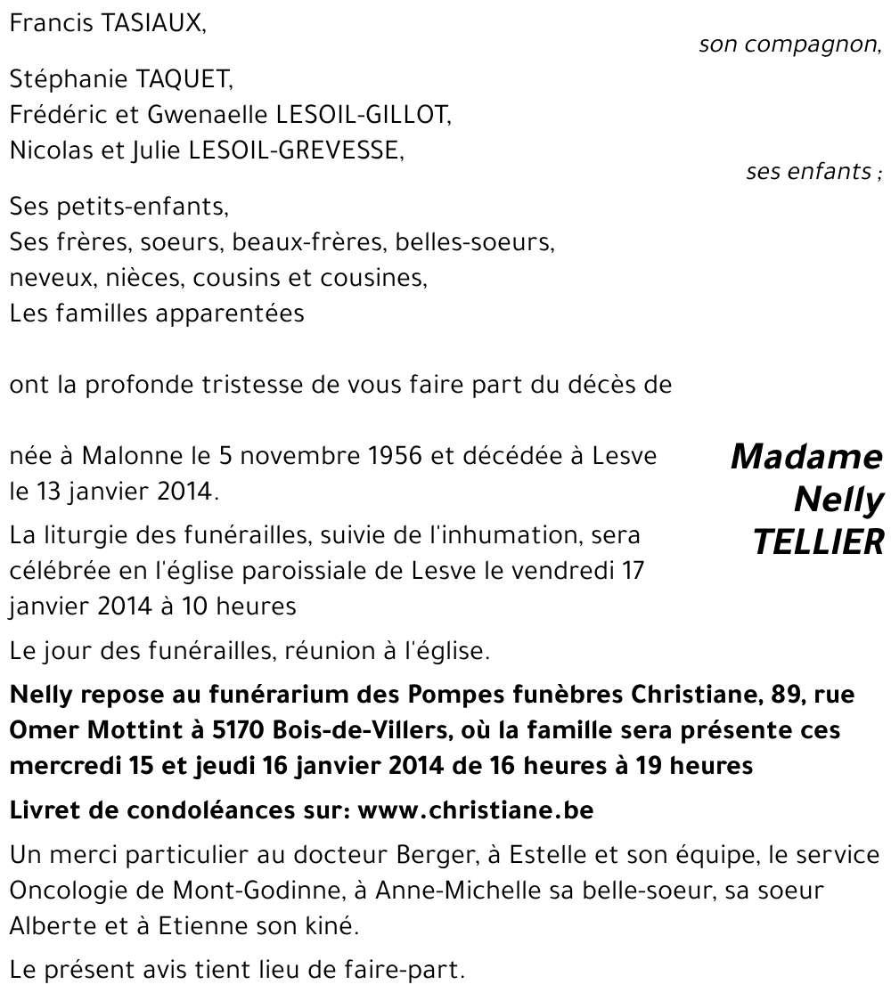 Nelly TELLIER