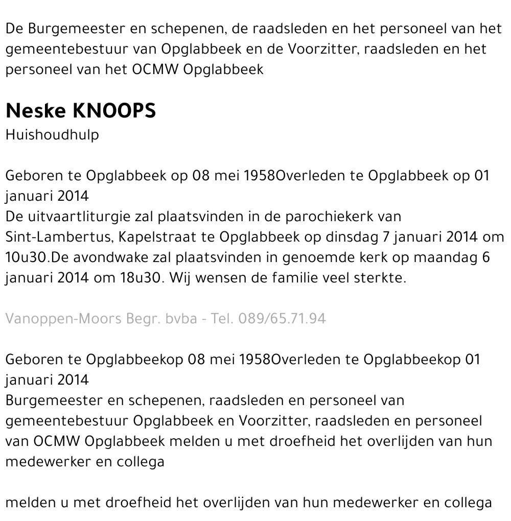 Neske Knoops
