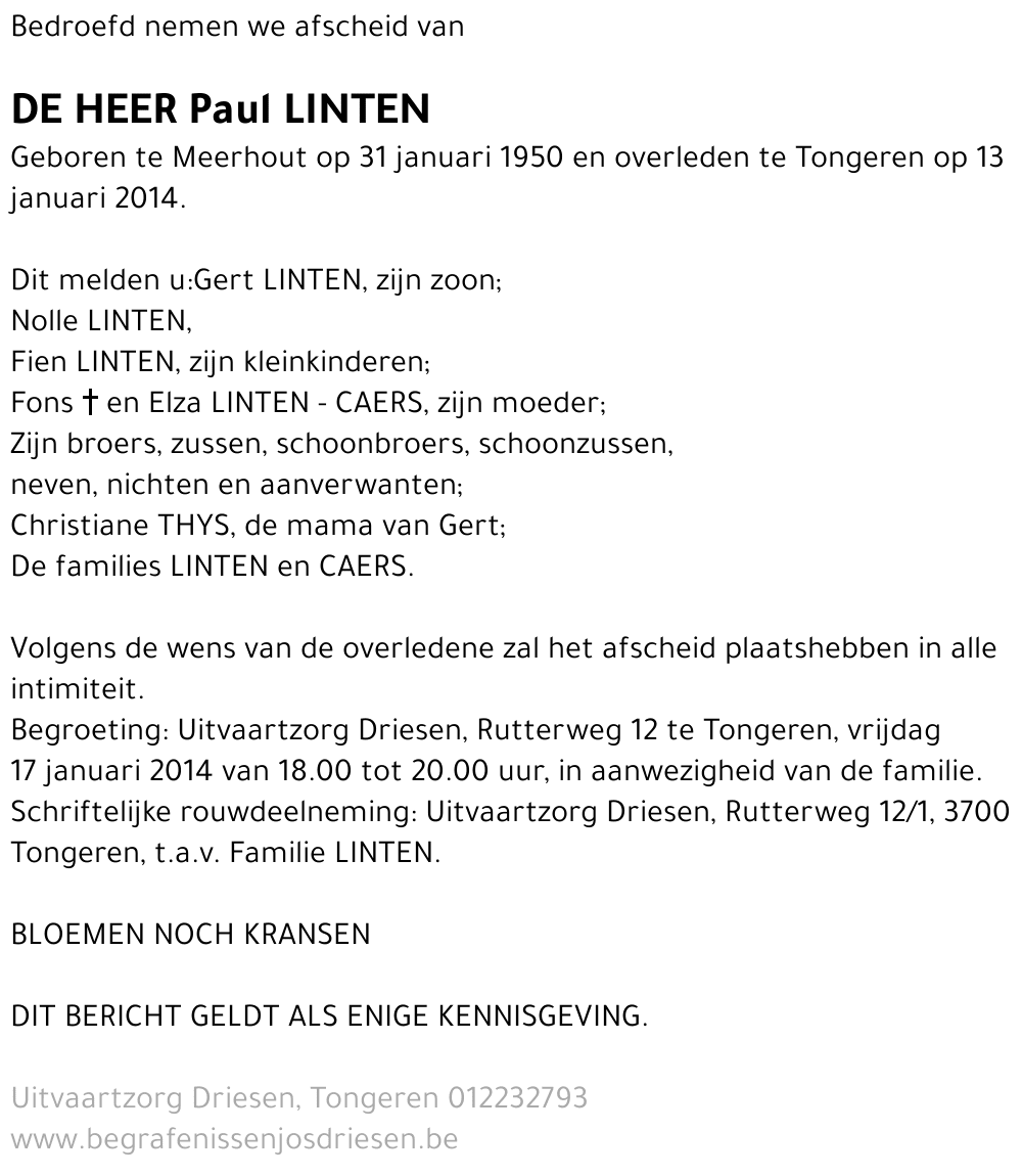 Paul Linten