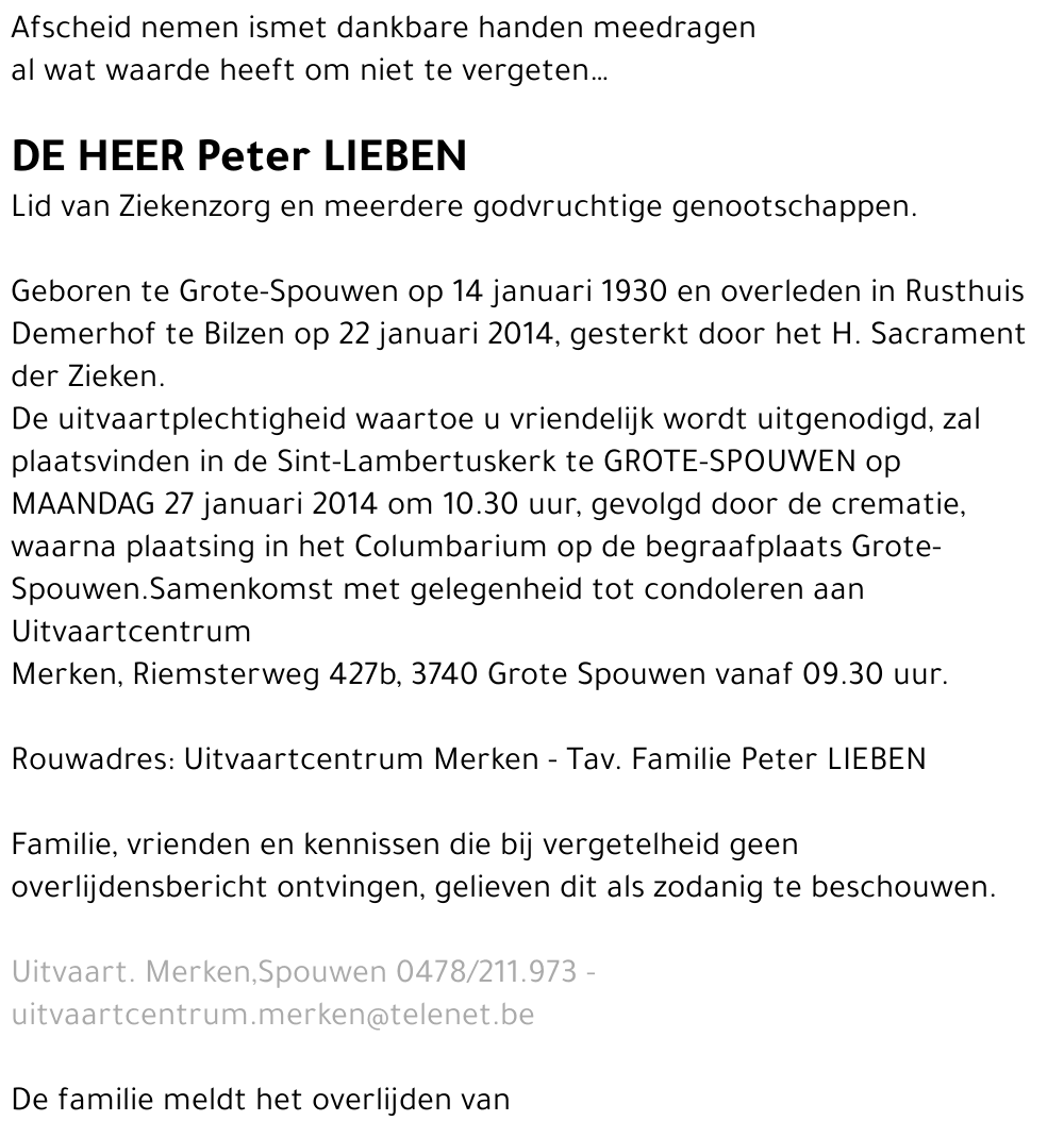 Peter LIEBEN