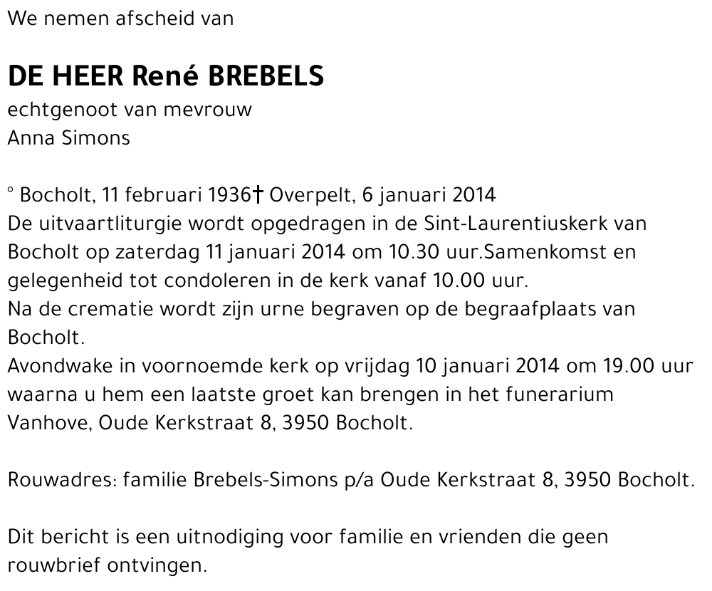 René Brebels