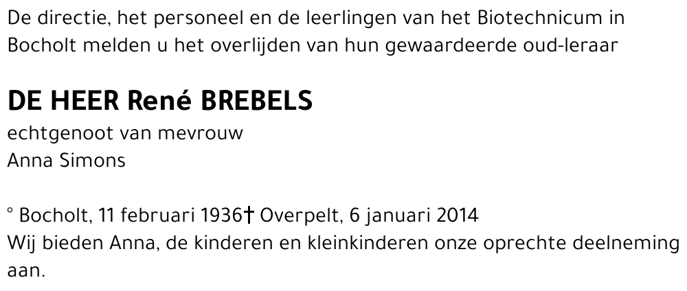 René Brebels