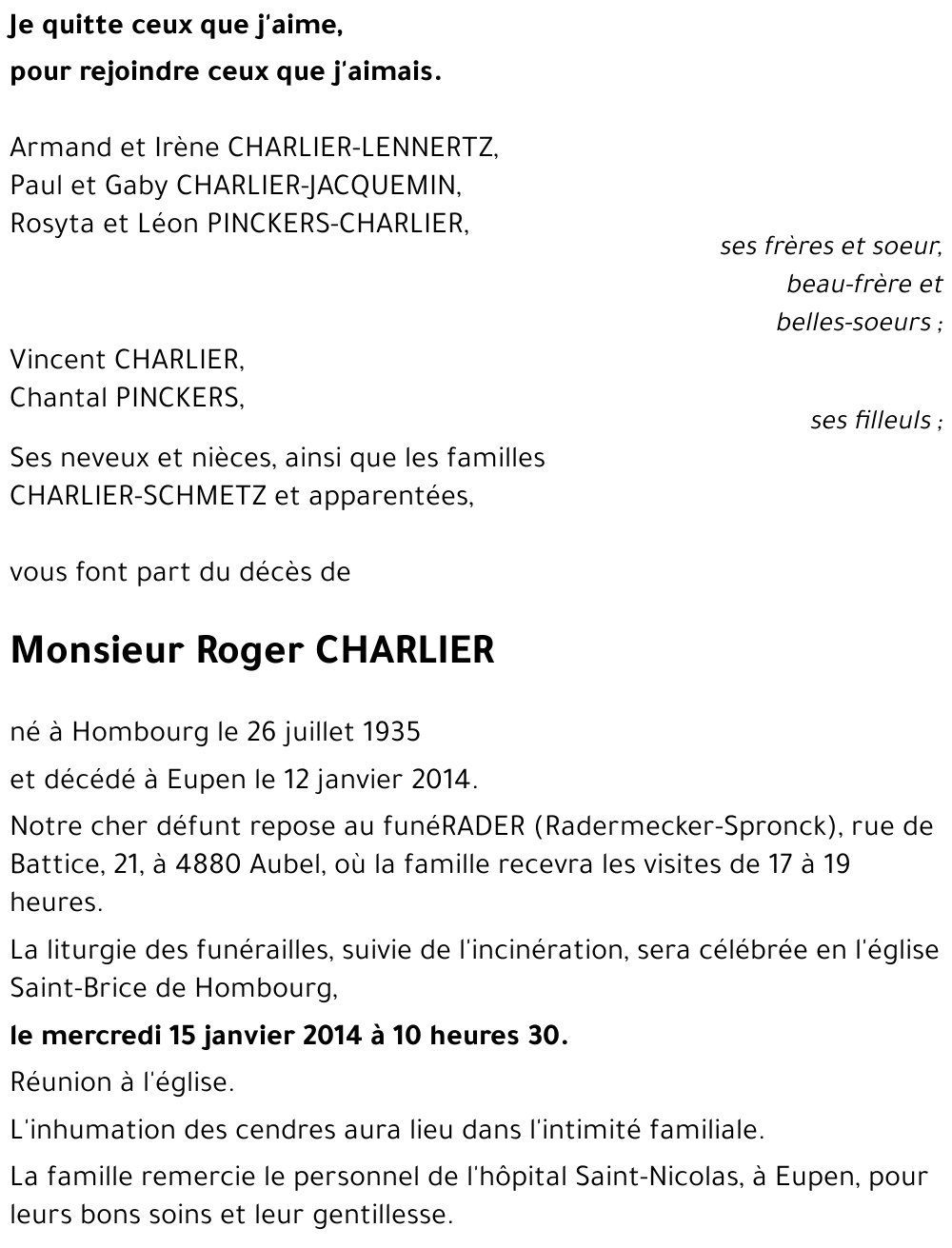 Roger CHARLIER