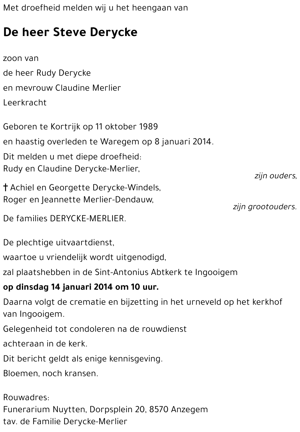 Steve Derycke
