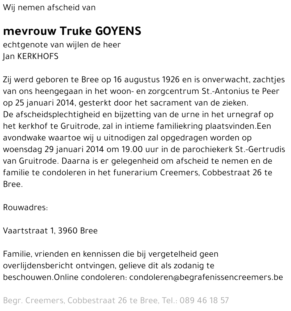 Truke Goyens