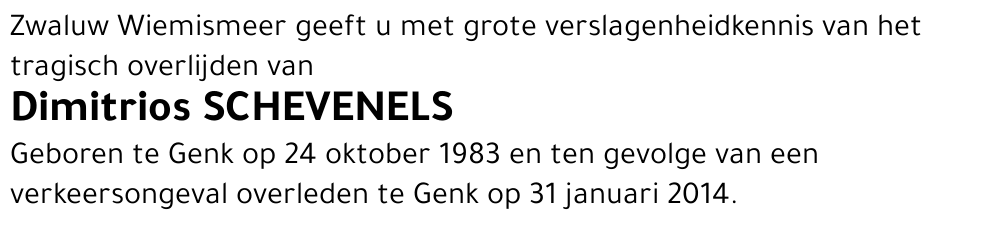 Dimitrios Schevenels