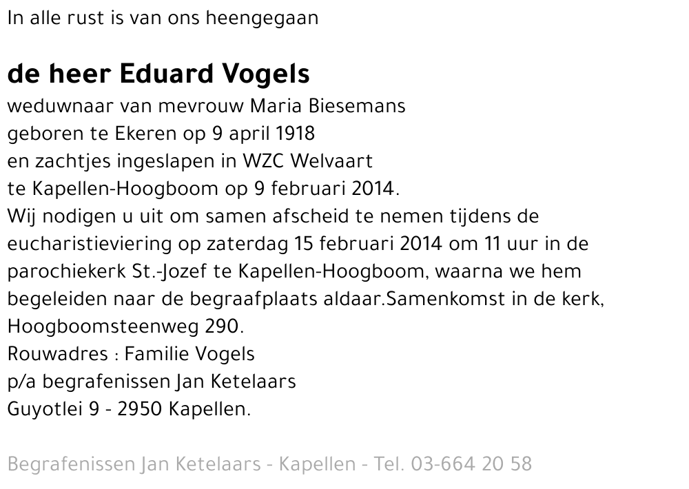 Eduard Vogels