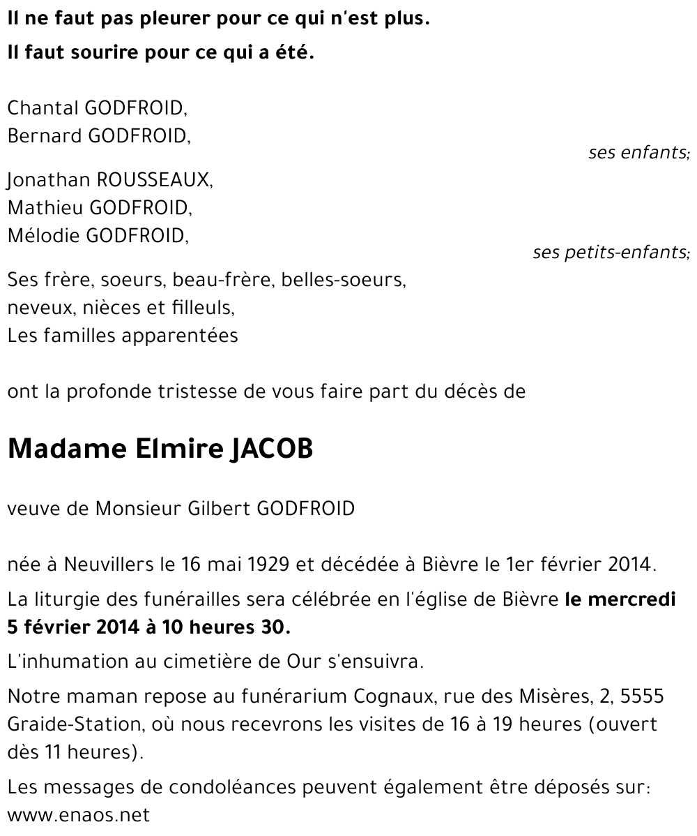 Elmire GODFROID