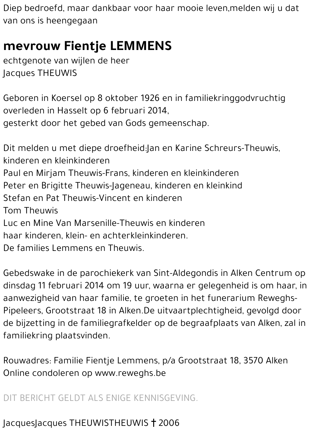 Fientje Lemmens