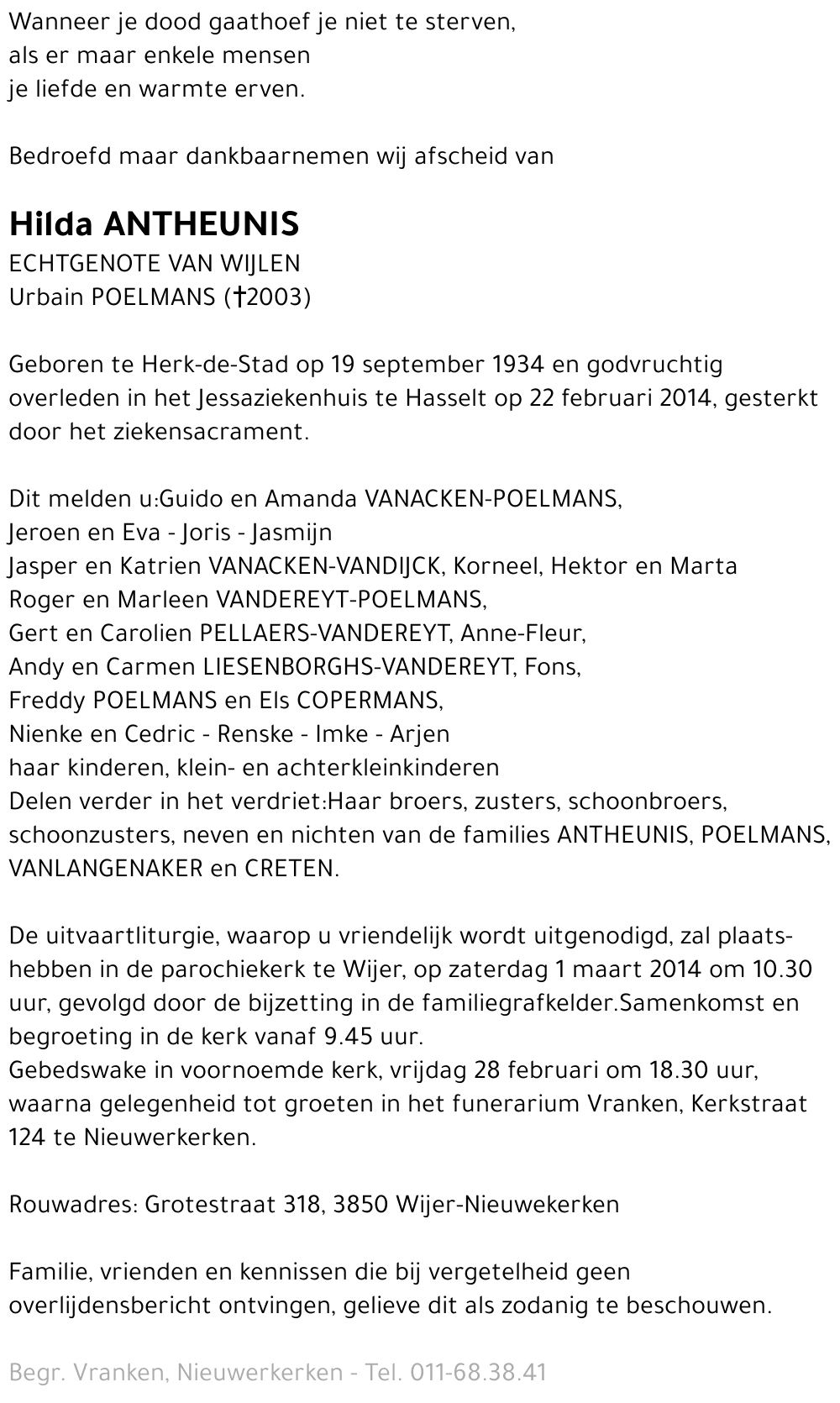 Hilda Antheunis