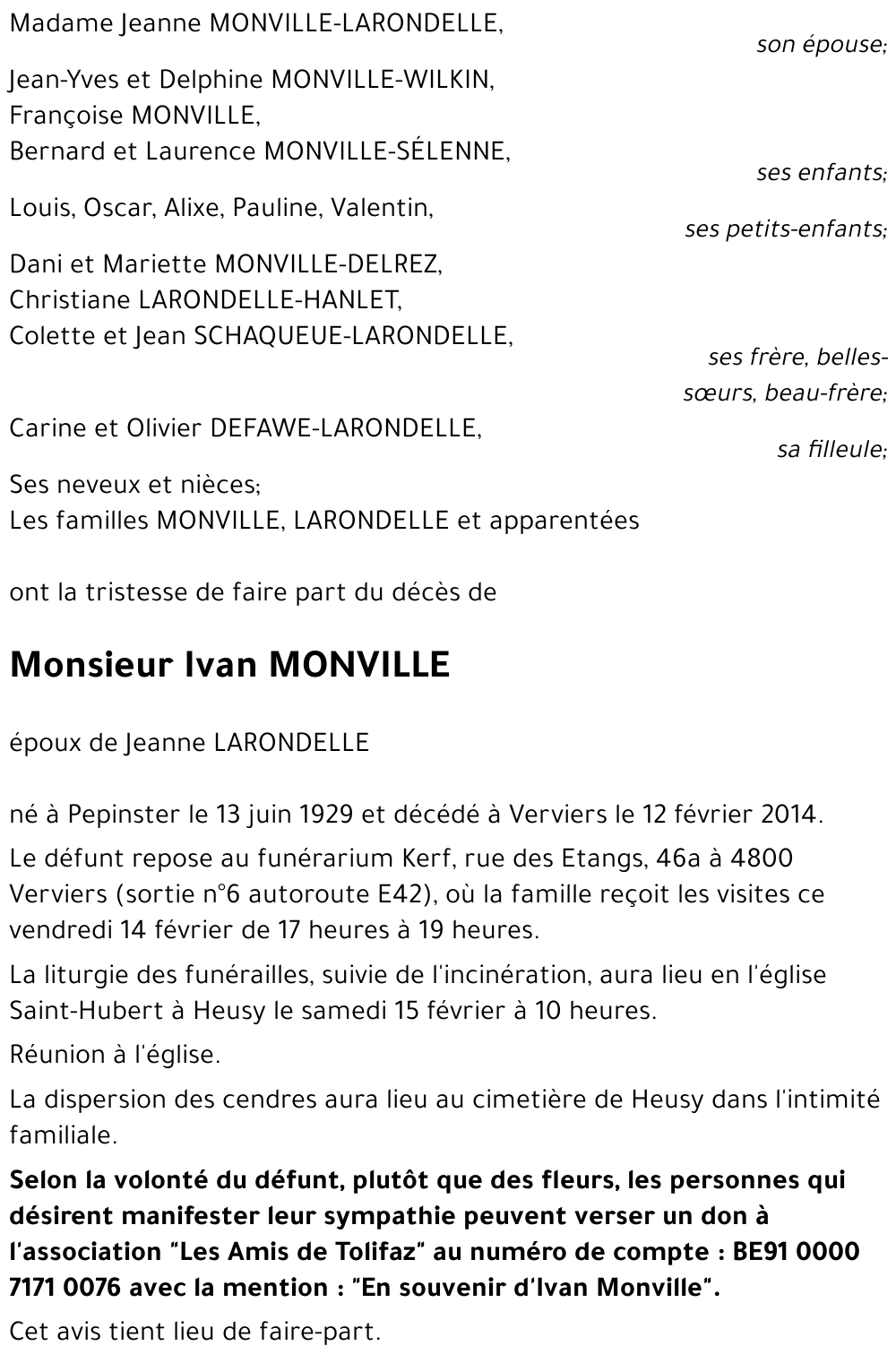 Ivan MONVILLE