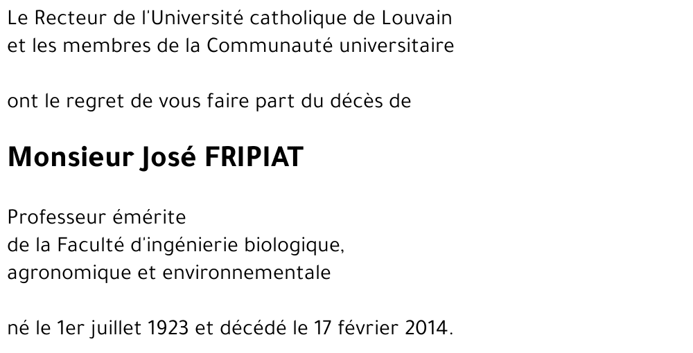 José FRIPIAT