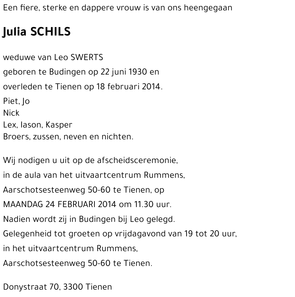 Julia SCHILS