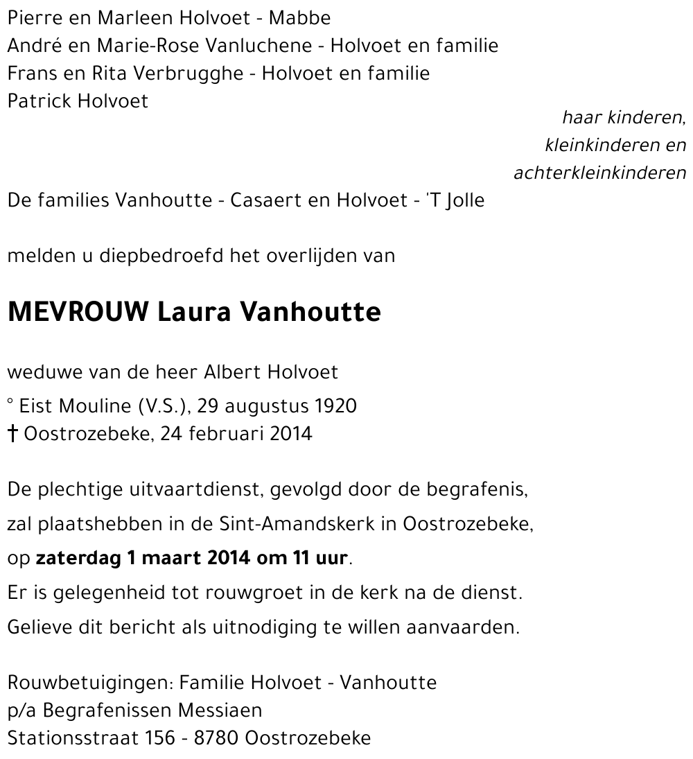 Laura Vanhoutte