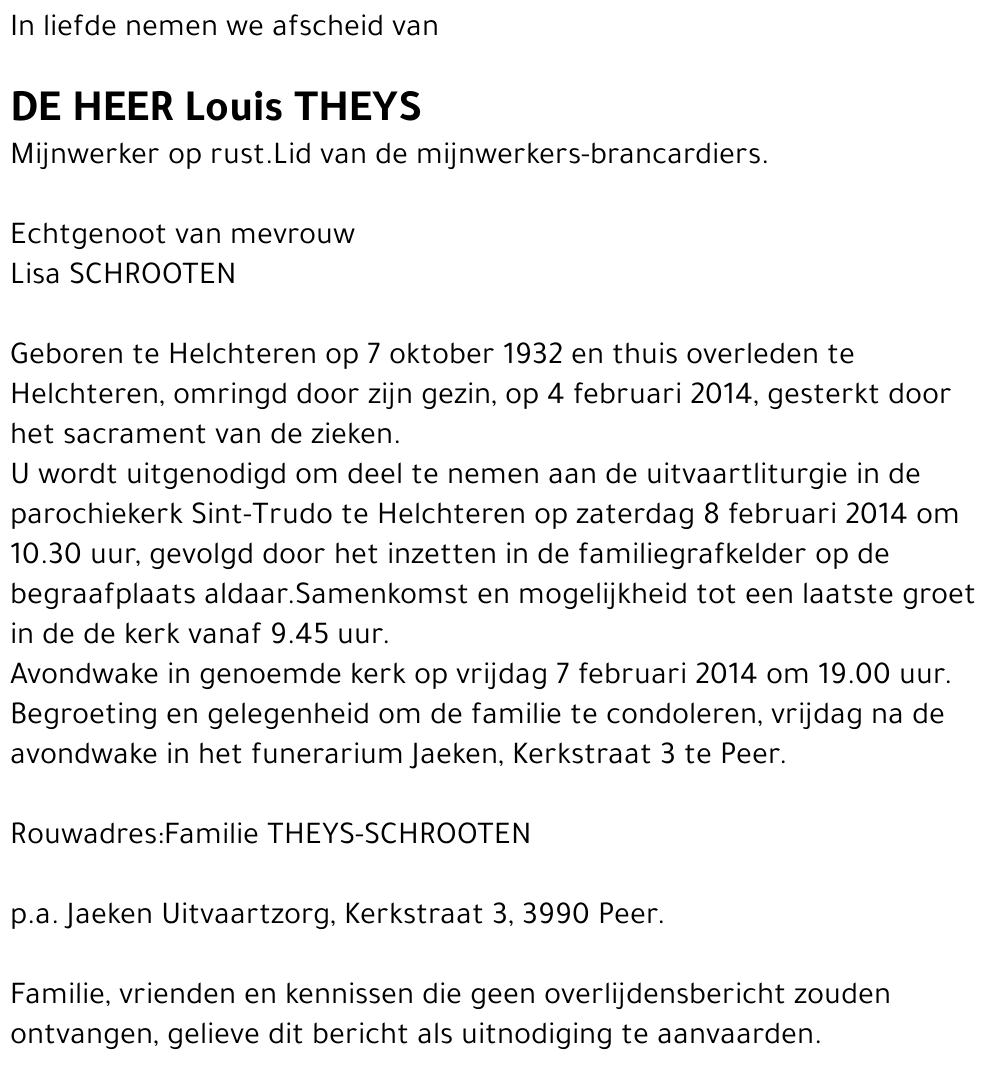 Louis THEYS