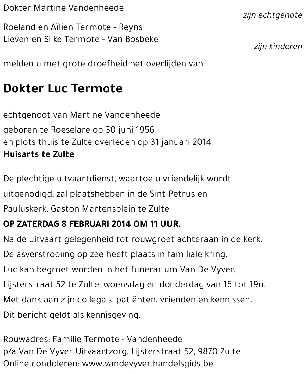 Luc Termote