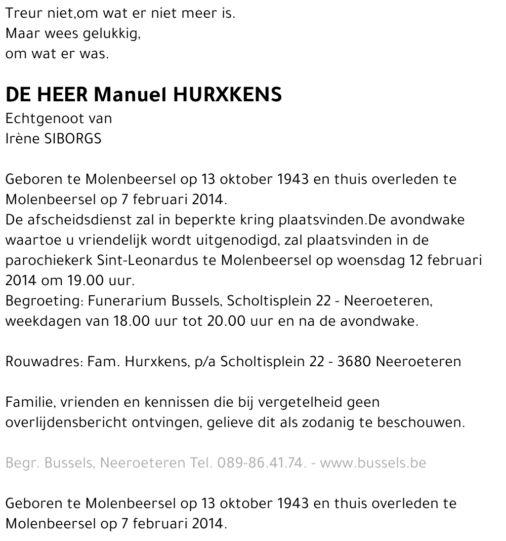 Manuel HURXKENS