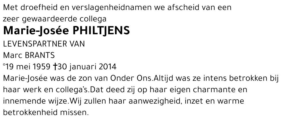 Marie-Josée Philtjens