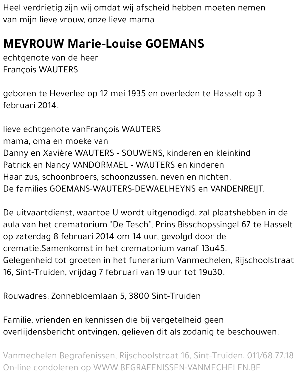 Marie-Louise Goemans