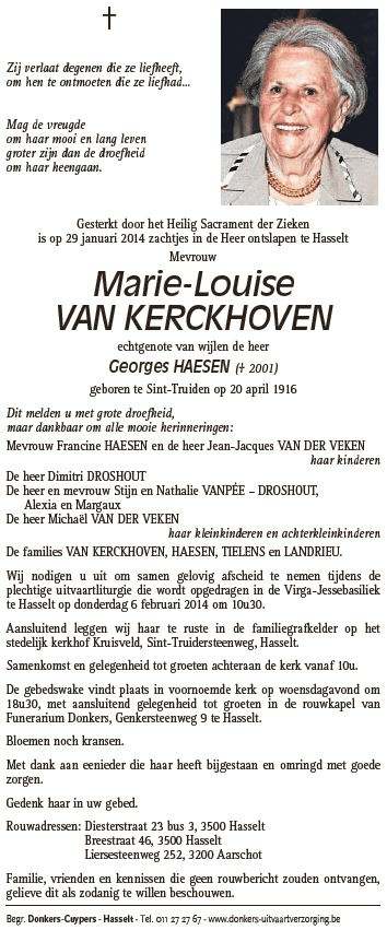 Marie-Louise van Kerckhoven