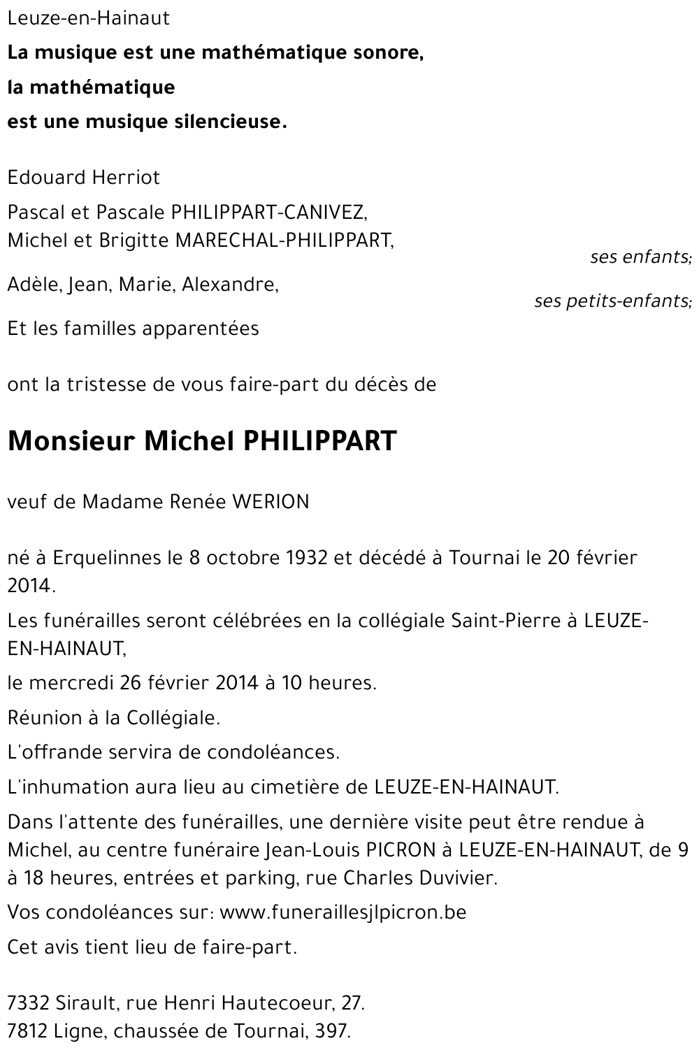 Michel PHILIPPART