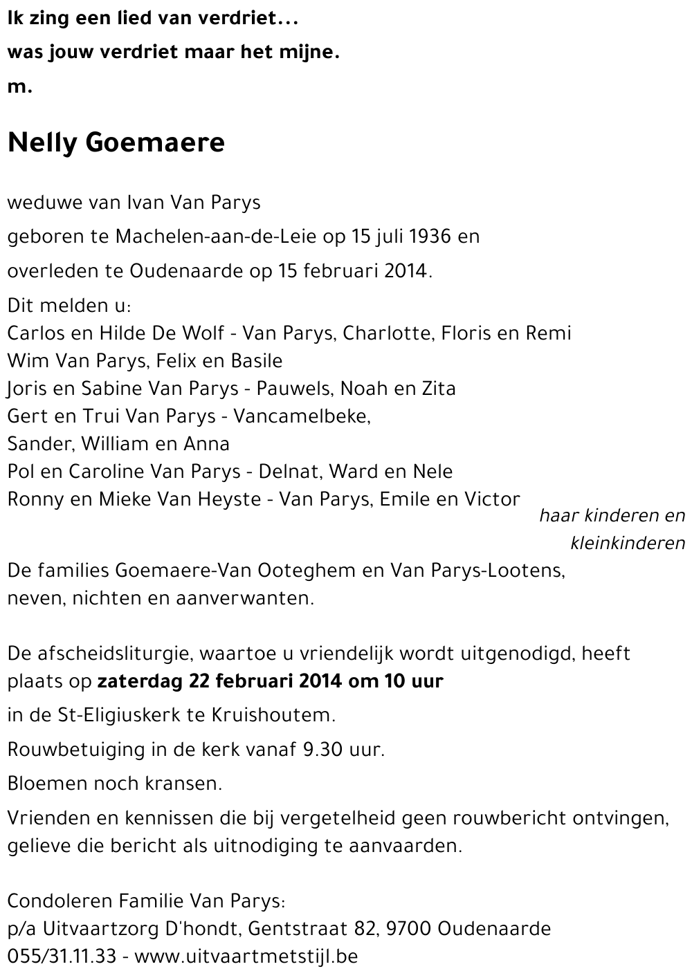 Nelly Goemaere