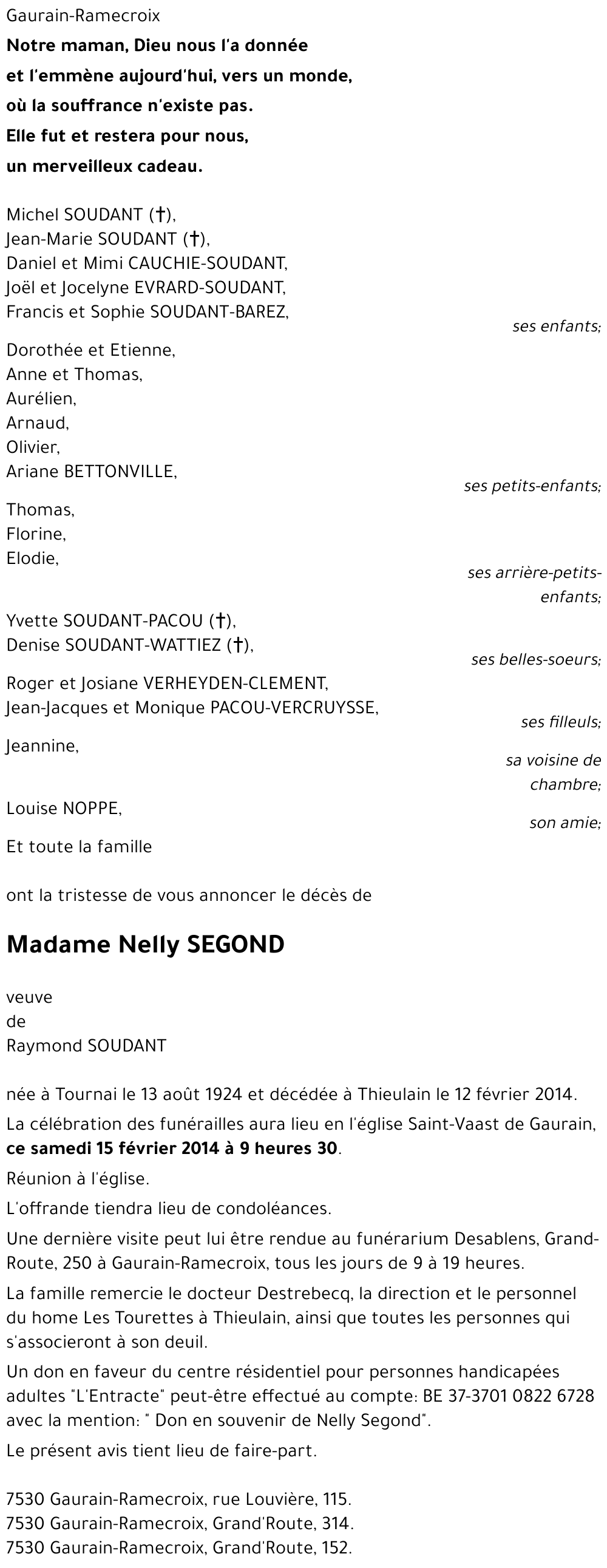 Nelly SEGOND